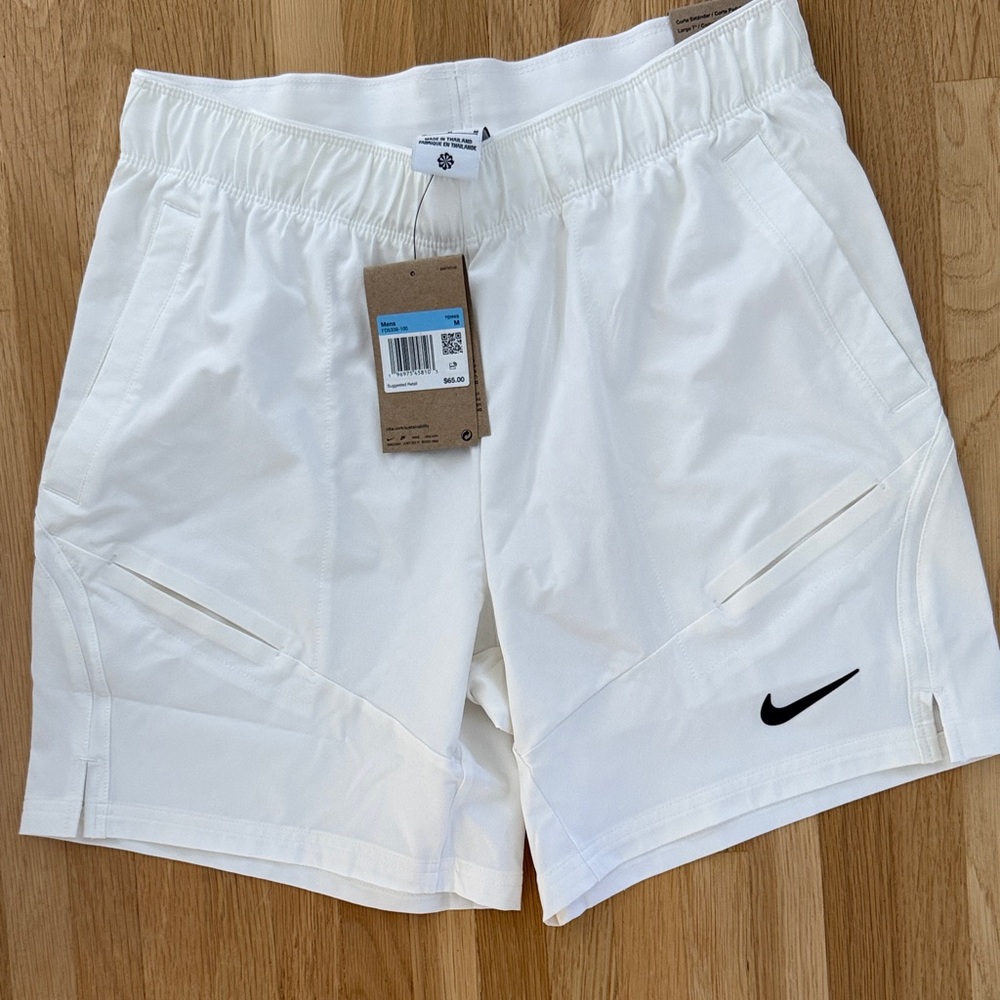 Nike White tennis Performance Shorts
